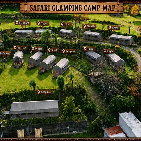Safari Glamping Portugal Elephant Luxe tent *